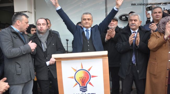 Belediye Başkan adayı Güven teşkilatı ziyaret etti