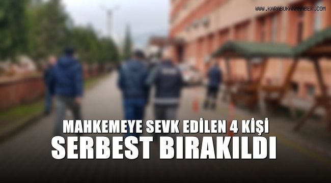 FETÖ operasyonunda 4 kişi serbest