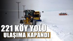 Karabük'te 221 köy yolu ulaşıma kapandı