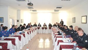 Karabük'te seçim güvenliği toplantısı