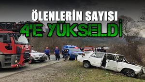 Karabük'te trafik kazasında ölenlerin sayısı 4'e yükseldi