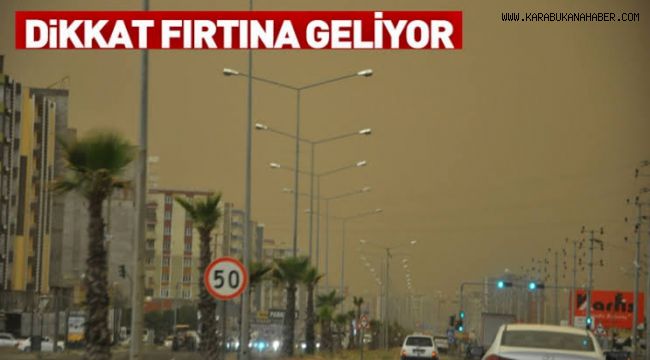 Valilikten şiddetli fırtına uyarısı