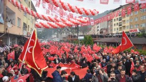 MHP'den Yenice'de gövde gösterisi