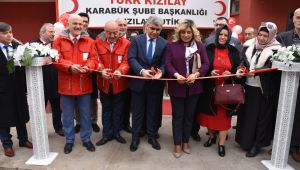 Türk Kızılayı Karabük Şubesi 'Kızılay Butik' açılışını yaptı