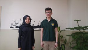 Yeniceli öğrenciler TÜBİTAK yarışmasında Karabük'ü temsil edecek