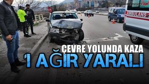 Karabük'te trafik kazası: 1 ağır yaralı