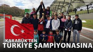 Karabüklü atletler Türkiye Şampiyonası'na katılmaya hak kazandı