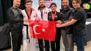 Karabüklü taekwondocu Amerika'dan bronz madalya ile döndü