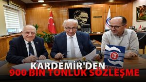 KARDEMİR, 900 bin tonluk yerli cevher sözleşmesi imzaladı