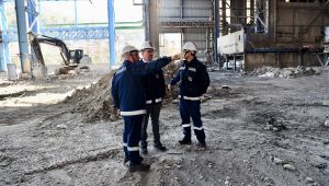 KARDEMİR'de dördüncü sürekli döküm makinesi inşaat çalışmalarına başladı