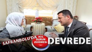 Safranbolu'da Acil Yardım Butonu devrede