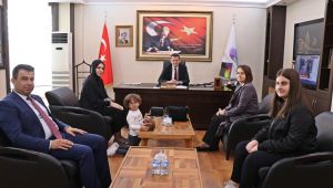 Şehit Murat Akdemir'in ailesinden Ürkmezer'e ziyaret
