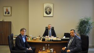 SSAUMDER'den Cumhurbaşkanı Başdanışmanı Oktay Saral'a ziyaret