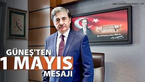 AK Parti Milletvekilli Güneş'ten 1 Mayıs kutlaması