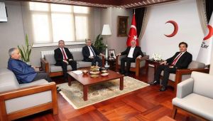 AK Partili vekiller Türk Kızılayı Genel Başkanı Kınık'a başarılar diledi
