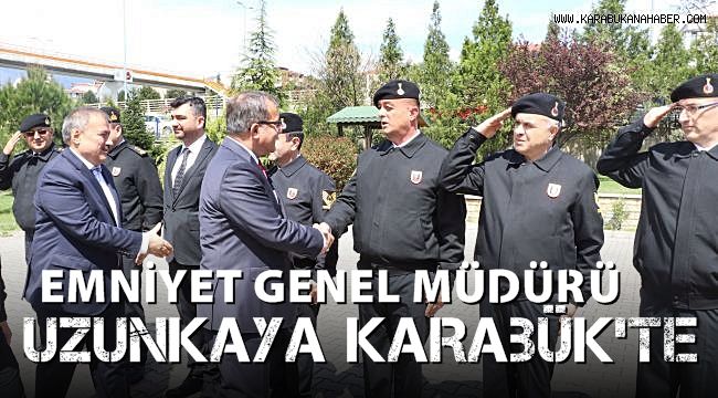 Emniyet Genel Müdürü Uzunkaya Karabük'te