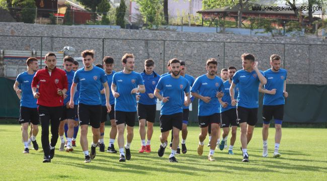 Karabükspor'da İstanbulspor maçı hazırlıkları başladı