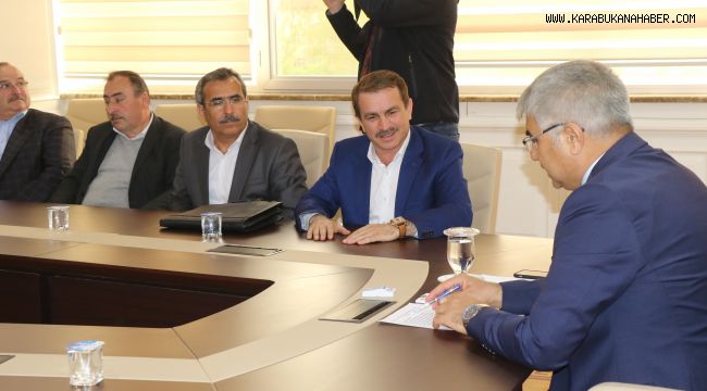 Köylerinin sorunları için Vali Gürel'i ziyaret ettiler