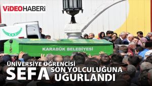 Motosiklet kazasında ölen üniversiteli Sefa son yolculuğuna uğurlandı
