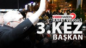 Rafet Vergili 3 Kez Belediye Başkanı Seçildi