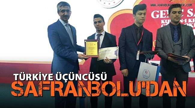 Türkiye üçüncüsü Safranbolu'dan