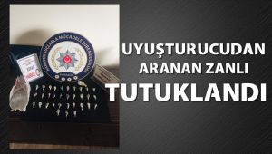Uyuşturucu madde ticareti suçundan aranan zanlı tutuklandı