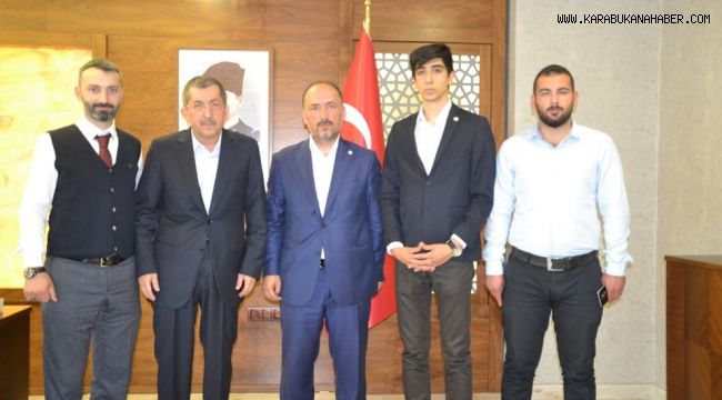 Anadolu Gençlik Derneğinden Vergili'ye ziyaret