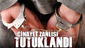Cinayet zanlısı tutuklandı