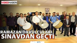 Karabük'te davulcular sınavdan geçti