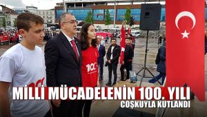 Karabük'te milli mücadelenin 100. yılı coşkuyla kutlandı