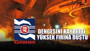 KARDEMİR'de dengesini kaybeden işçi yüksek fırının içine düştü