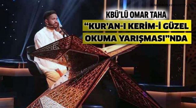 KBÜ'lü öğrenci, TRT 1'de finale yükseldi