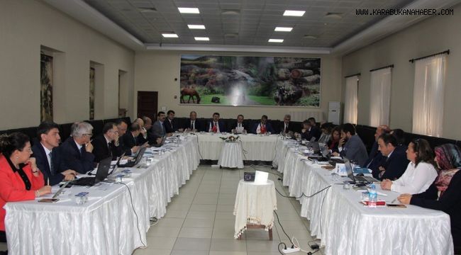 OBM'nin değerlendirme toplantısı Yenice'de yapıldı