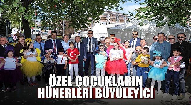 ÖZEL ÇOCUKLARIN HÜNERLERİ BÜYÜLEYİCİ