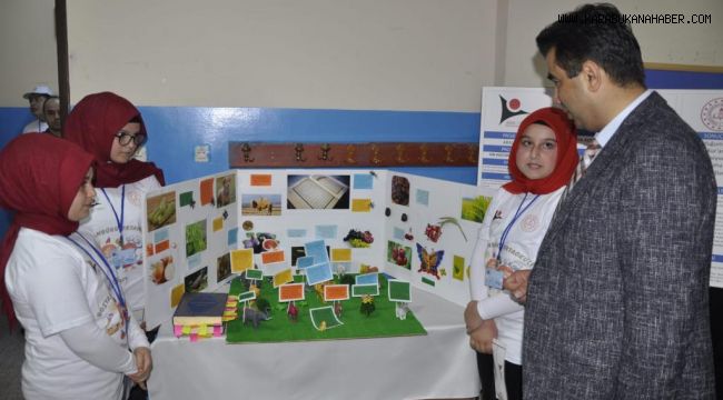 Safranbolu Bostanbükü Ortaokulunda 4006 TÜBITAK Bilim Fuarı açıldı