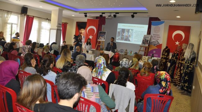 Safranbolu'da ustalar kursiyerlerle buluştu