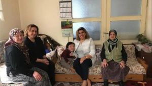 Şefkat eli projesi kapsamında aile ziyaretleri sürüyor