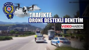 Trafik'te bayram öncesi drone destekli denetimler arttı