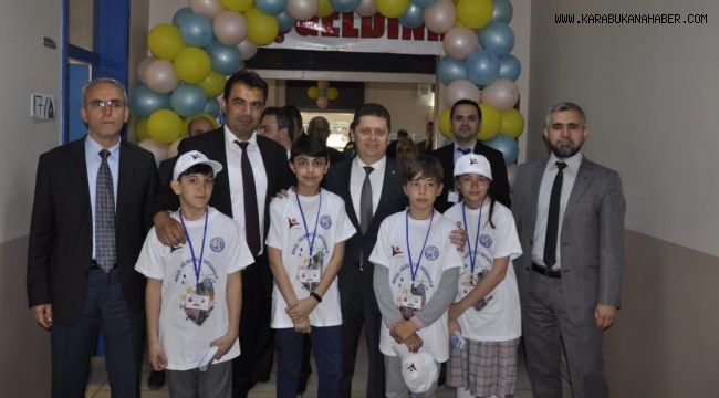 Tülbentçi Ortaokulunda Tübitak bilim fuarı