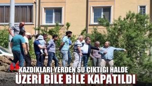 Vatandaşlar yoldaki çatlaklıkların çözüme kavuşturulmamasına tepki gösterdi