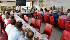 Başkan Vergili muhtarlarla ilk toplantısını gerçekleştirdi