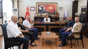CHP'li başkanlar fikir alışverişinde bulundu