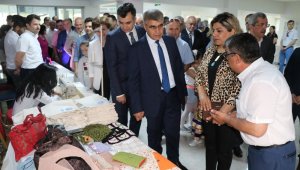 Halk Eğitimi Merkezi Öğrenme Şenliği ve Yıl Sonu Sergisi açıldı
