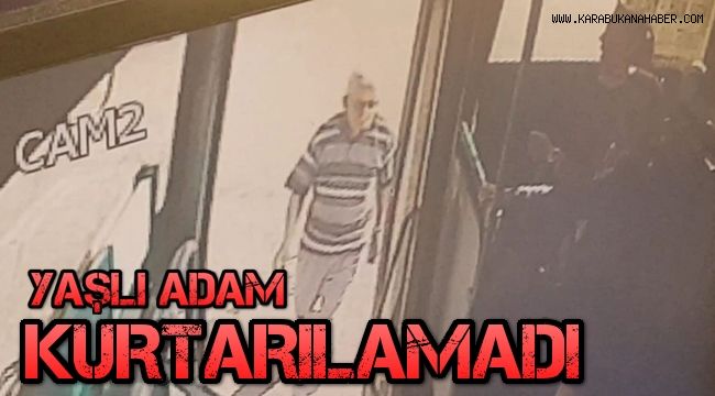 Halk otobüsünün çarptığı yaşlı adam hayatını kaybetti