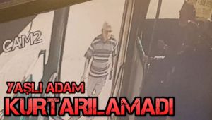 Halk otobüsünün çarptığı yaşlı adam hayatını kaybetti