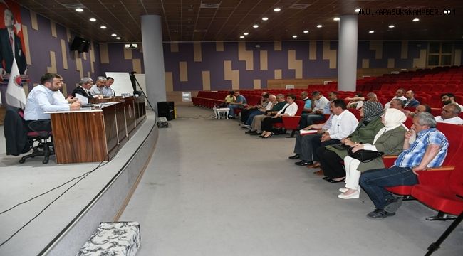 Haziran ayı meclis toplantısı yapıldı