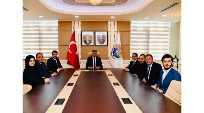 Karabük Birlik Vakfından Vali Gürel'e ziyaret