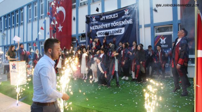 Karabük My Kolej ilk mezunlarını verdi