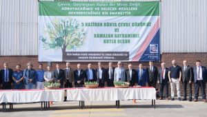 KARDEMİR çalışanlarına bayram hediyesi olarak fidan dağıttı