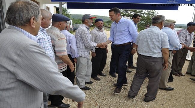 Kaymakam Ürkmezer köylülerle bir araya geldi